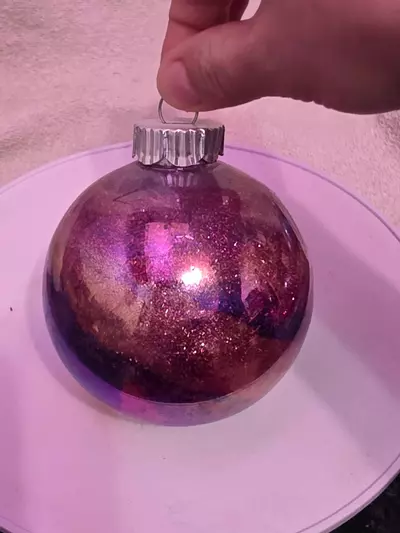 plant/Oil-Spilled Galaxy Glitter Ornament-0-thumbnail