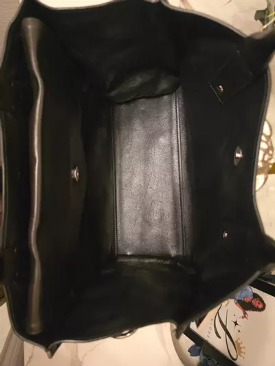 plant/VER2-Versace Black Leather Handbag-6-thumbnail