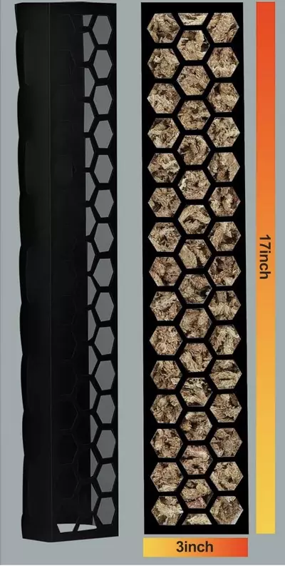 plant/Moss Pole - 17” Black Plastic Moss Pole-0-thumbnail