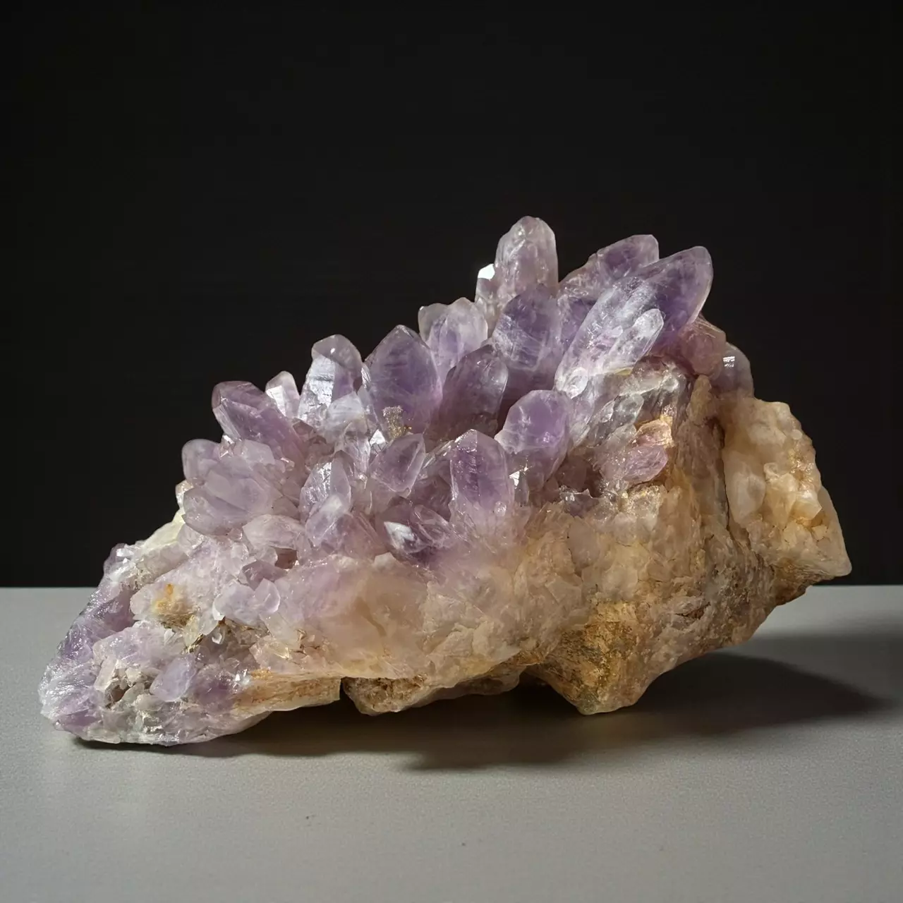plant/Guerrero Amethyst Cluster from Mexico-1