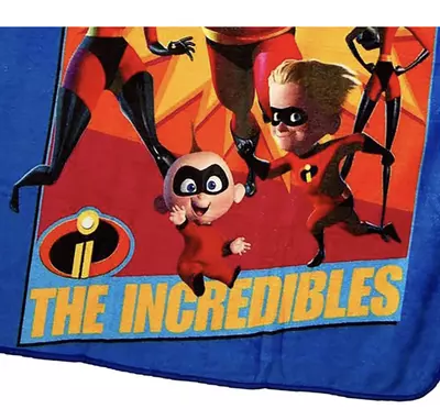 plant/Northwest Incredibles Micro Raschel Throw Blanket, 46" x 60", Family Heroes-3-thumbnail