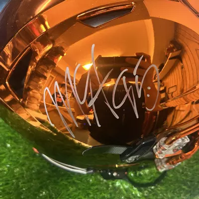 plant/Myles Garrett signed 2-tone Chrome Speedflex-1-thumbnail