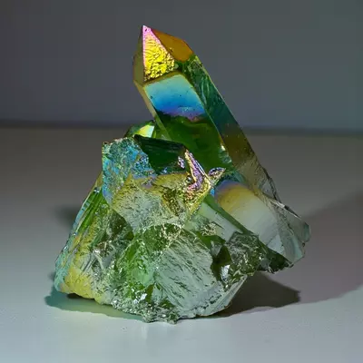 plant/Aura Green Quartz Cluster-0-thumbnail