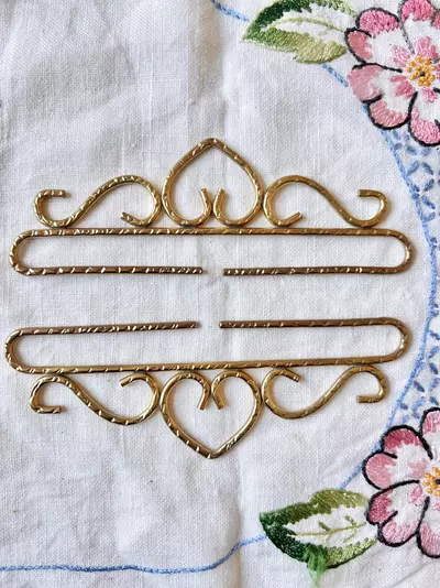 plant/Brass heart bell pull hardware-0-thumbnail