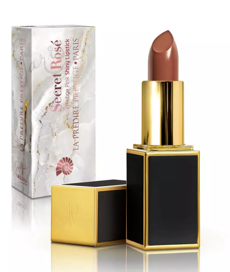 plant/Secret Rose Prestige Pink Shiny Lipstick SHINING03-0