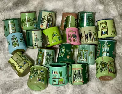 plant/Mystery Prop Jar ~ Handpainted, chosen randomly-1-thumbnail