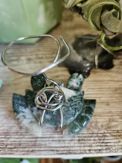 plant/Moss Agate Crab Airplant Stand-4-thumbnail