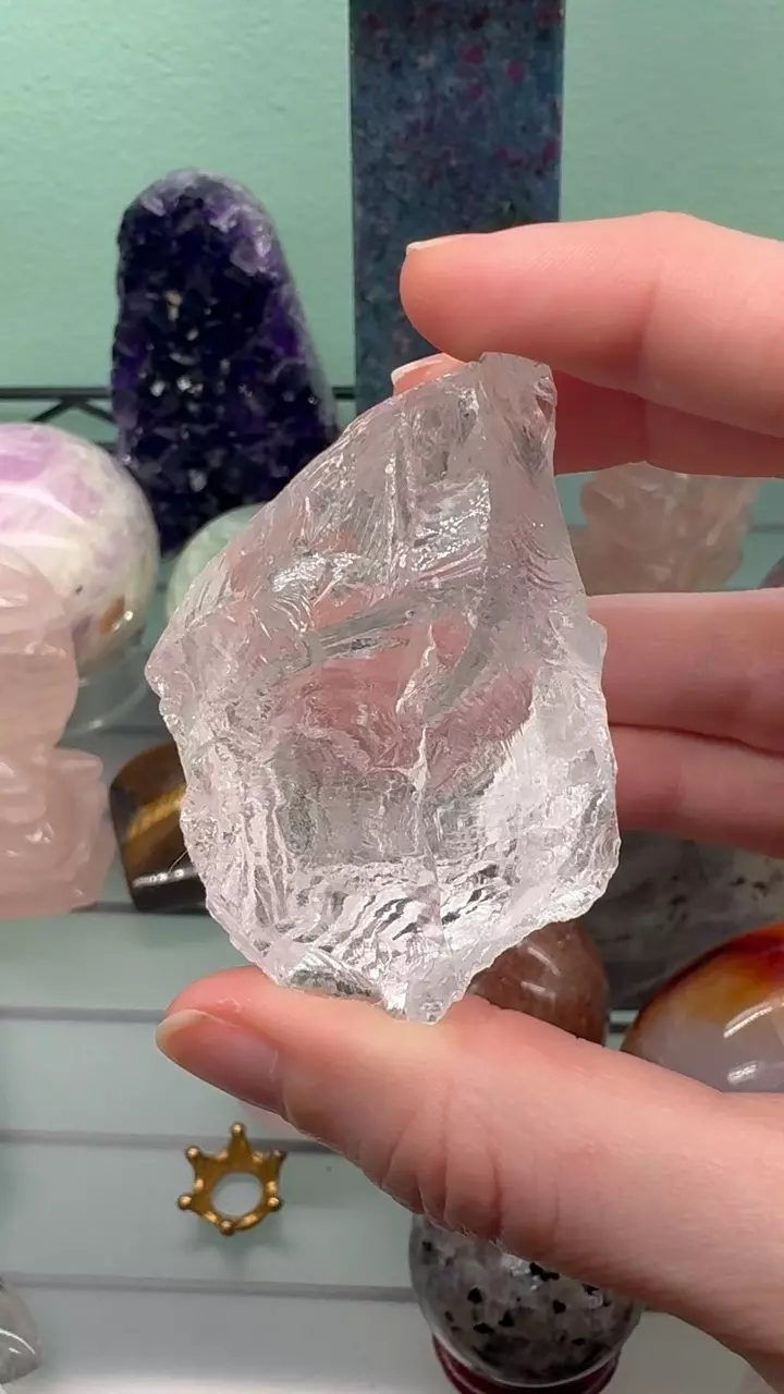 plant/Raw clear quartz-0