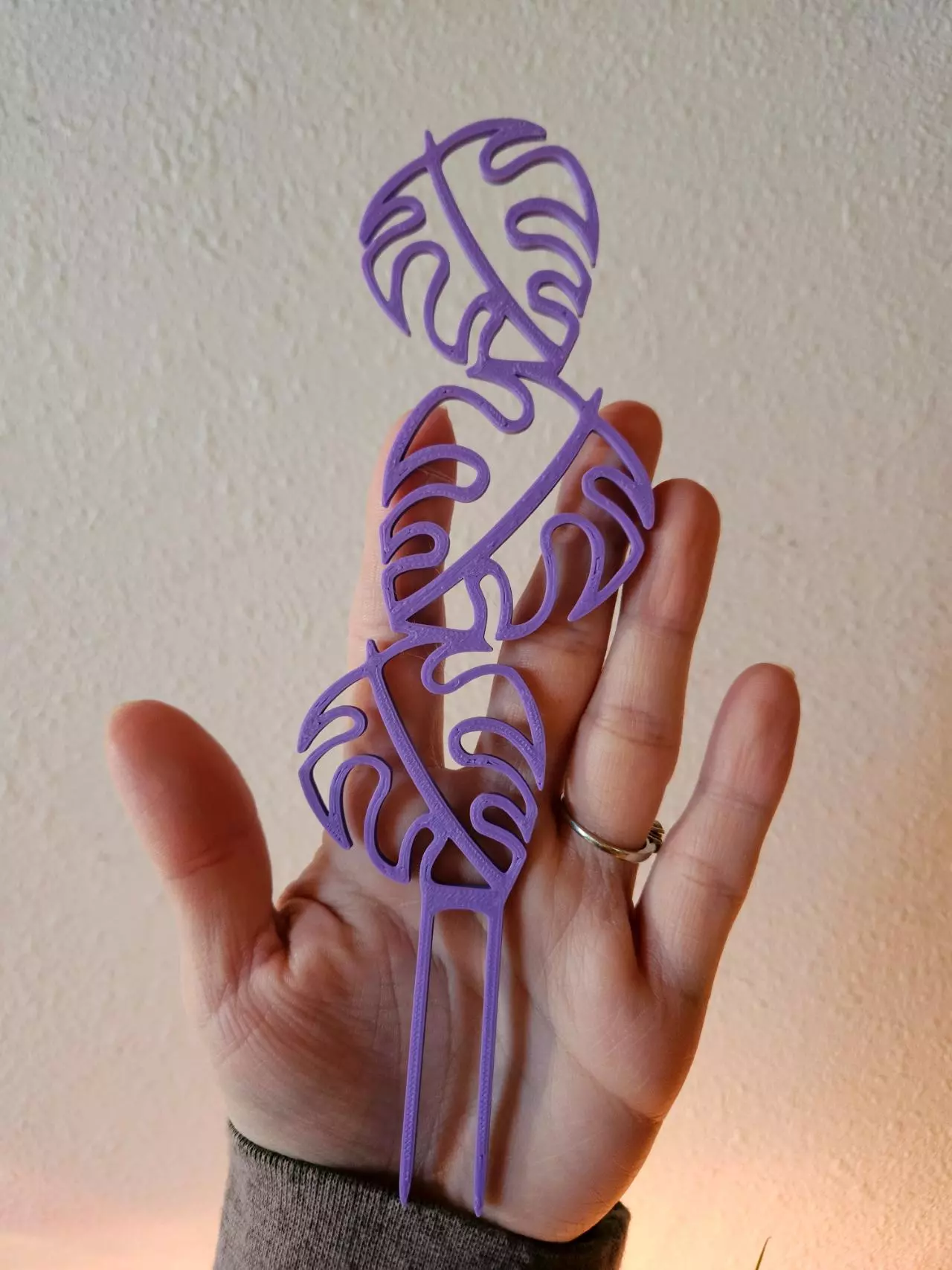 plant/Monstera plant support stake in purple-0