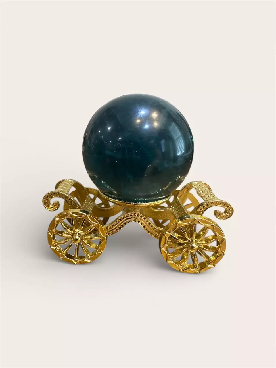 plant/1.82 inch green fluorite sphere-2