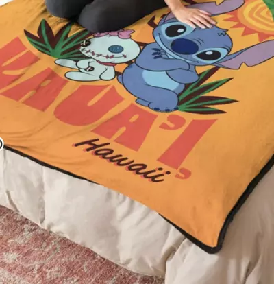 plant/Northwest Silk Touch 50"W x 70"L Lilo and Stitch Throw-5-thumbnail