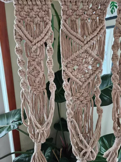plant/Macrame trio plant hanger-7-thumbnail