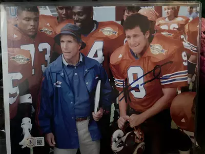 plant/Henry Winkler Autographed 8x10 photo - The Waterboy - Beckett Authentication-0-thumbnail