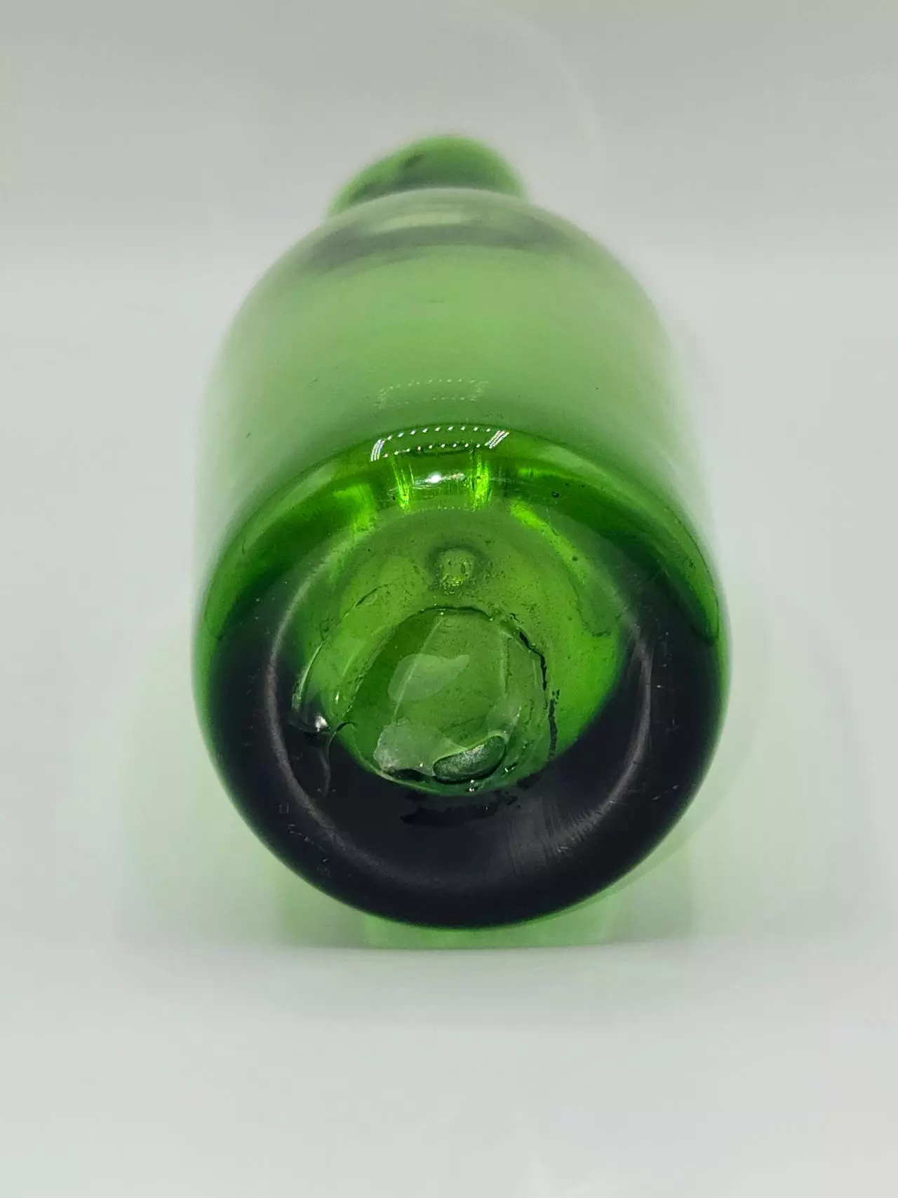 plant/Vintage Blenko #64B Olive Green Art Glass Vase 10.25” Mid-Century Modern-6