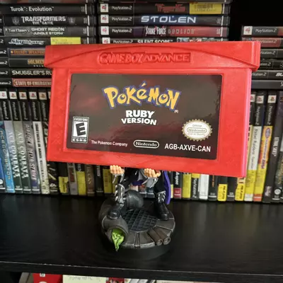 plant/3D Printed Ruby Version Gameboy Advance GBA Pokémon Cartridge Giant Wall Art-0-thumbnail