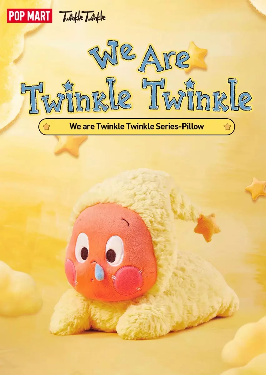 plant/We Are Twinkle Twinkle Pillow 💫 Authentic From Popmart! ✅-0