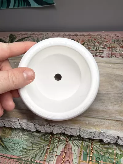 plant/White Bubble Pot | 3d printed | 3 inch-2-thumbnail