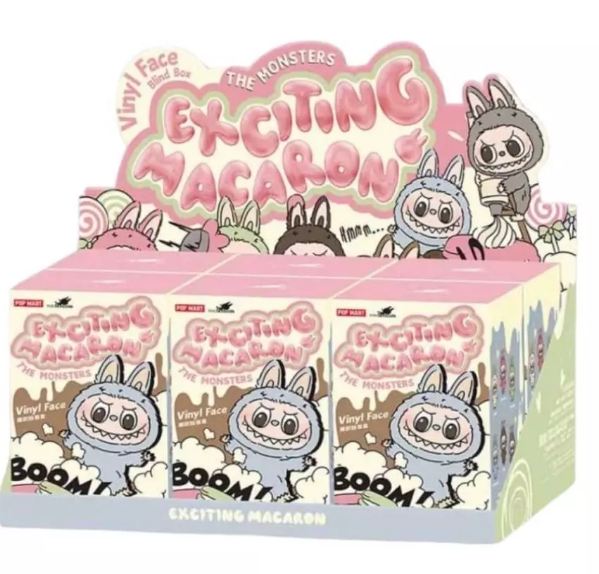 plant/Labubu EXCITING MACARON Full CASE 100% AUTHENTIC ✅ From Popmart FACTORY SEALED!🤩-1