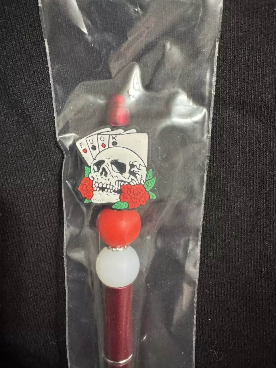 plant/Skull w cards.-0