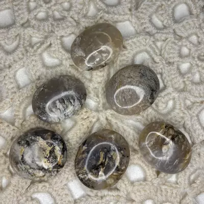 plant/Dendritic Tiger Agate Palmstones - Intuitively Chosen (1)-1-thumbnail