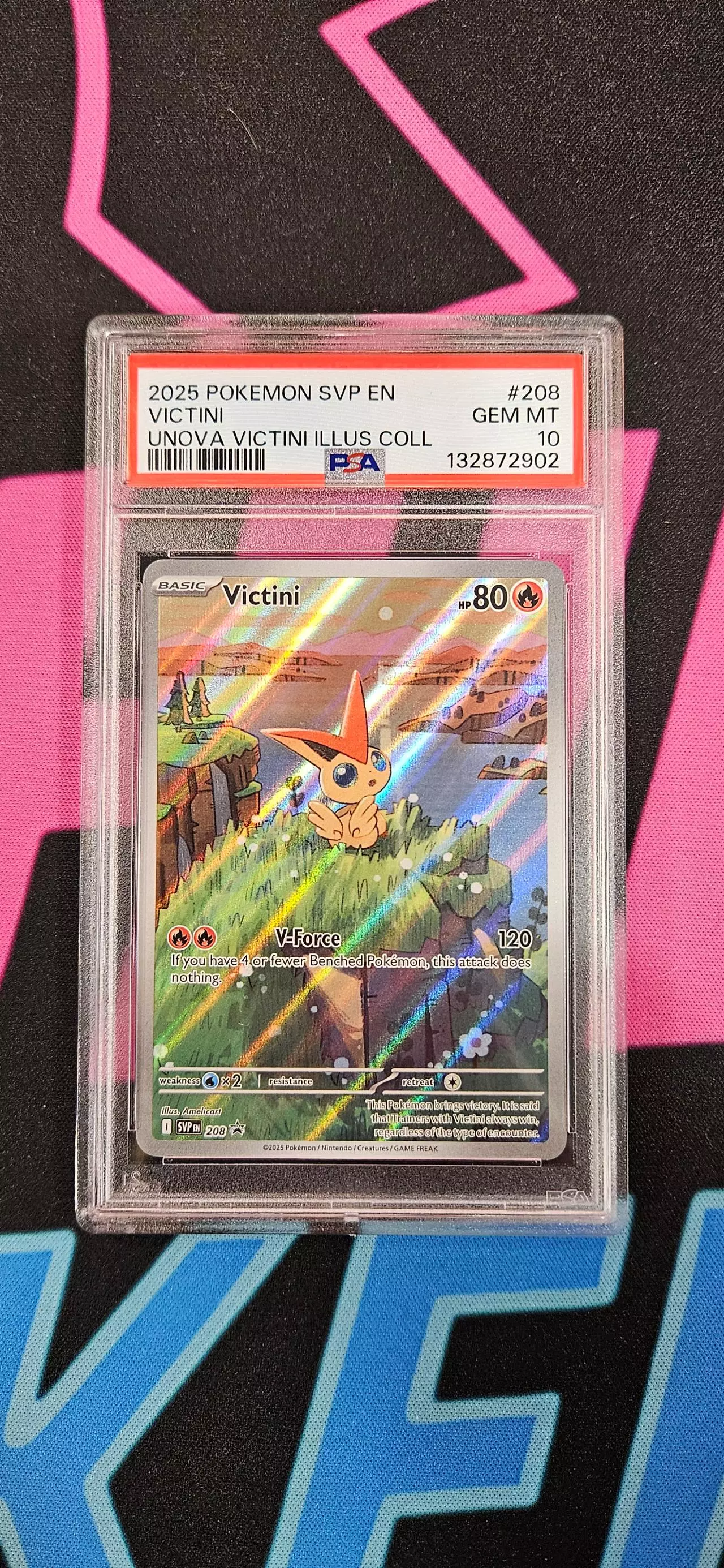 plant/Victini #208 PSA 10 Slab-0