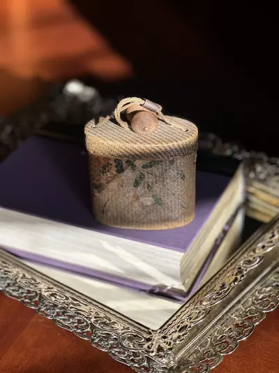 plant/Woven Bamboo Tobacco Pouch-0-thumbnail