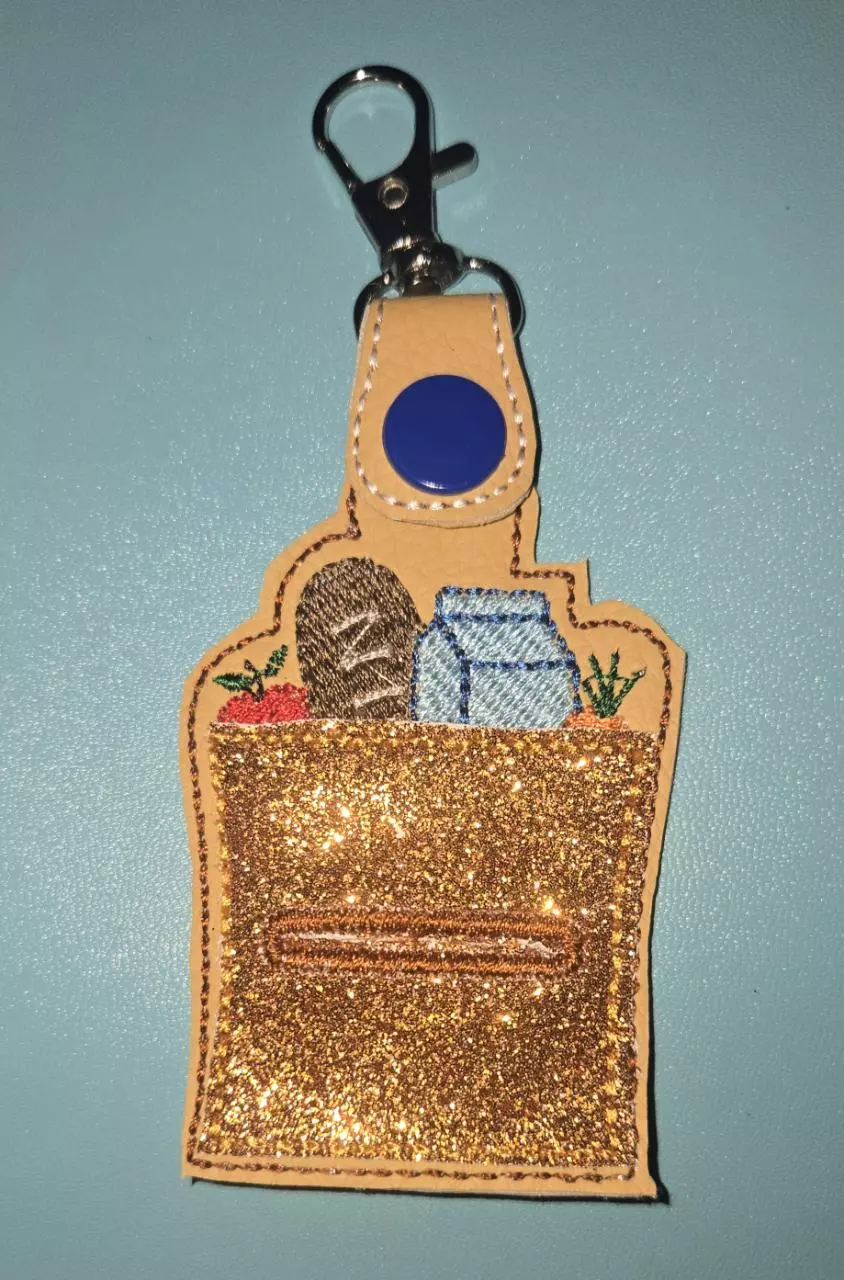 plant/Stop Looking for a Quarter! Shopping Cart Coin Holder Keychain (SHIPS FREE)-0