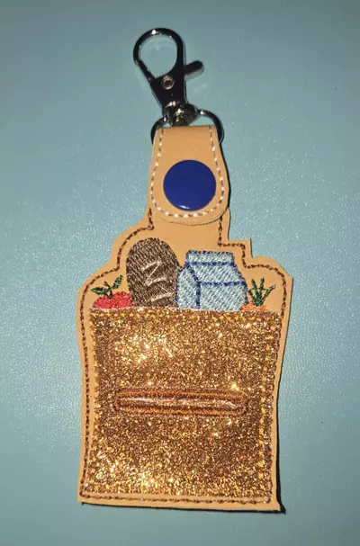 plant/Stop Looking for a Quarter! Shopping Cart Coin Holder Keychain (SHIPS FREE)-0-thumbnail