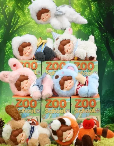 plant/DODOSUGAR Wendy Zoo School Series Plush Blind Box-0