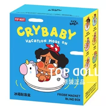 plant/POPMART CRYBABY Vacation Mode On Refrigerator Magnet Blind Box-0-thumbnail