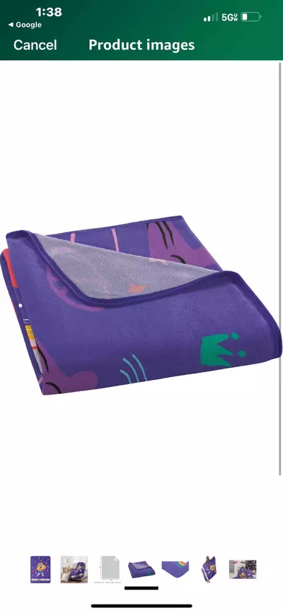 plant/Northwest Muppets Micro Raschel Throw Blanket, 46" x 60", Fierce and Fab-3-thumbnail