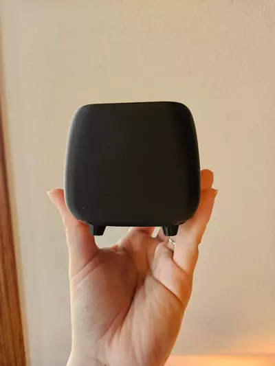 plant/3" 3D printed pot in black-1-thumbnail