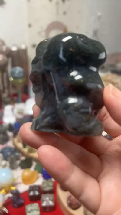 plant/$28| Moss Agate Dino C-1-thumbnail