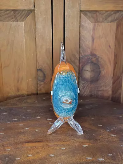 plant/Glass Fish Sculpture-2-thumbnail