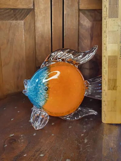 plant/Glass Fish Sculpture-3-thumbnail