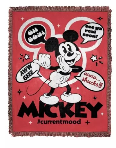 plant/Northwest
Mickey Mouse Awww Shucks Woven Tapestry Throw-0-thumbnail
