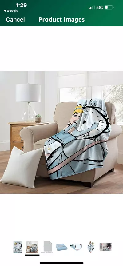 plant/Northwest Cinderella Micro Raschel Throw Blanket, 46" x 60", On Time-1-thumbnail