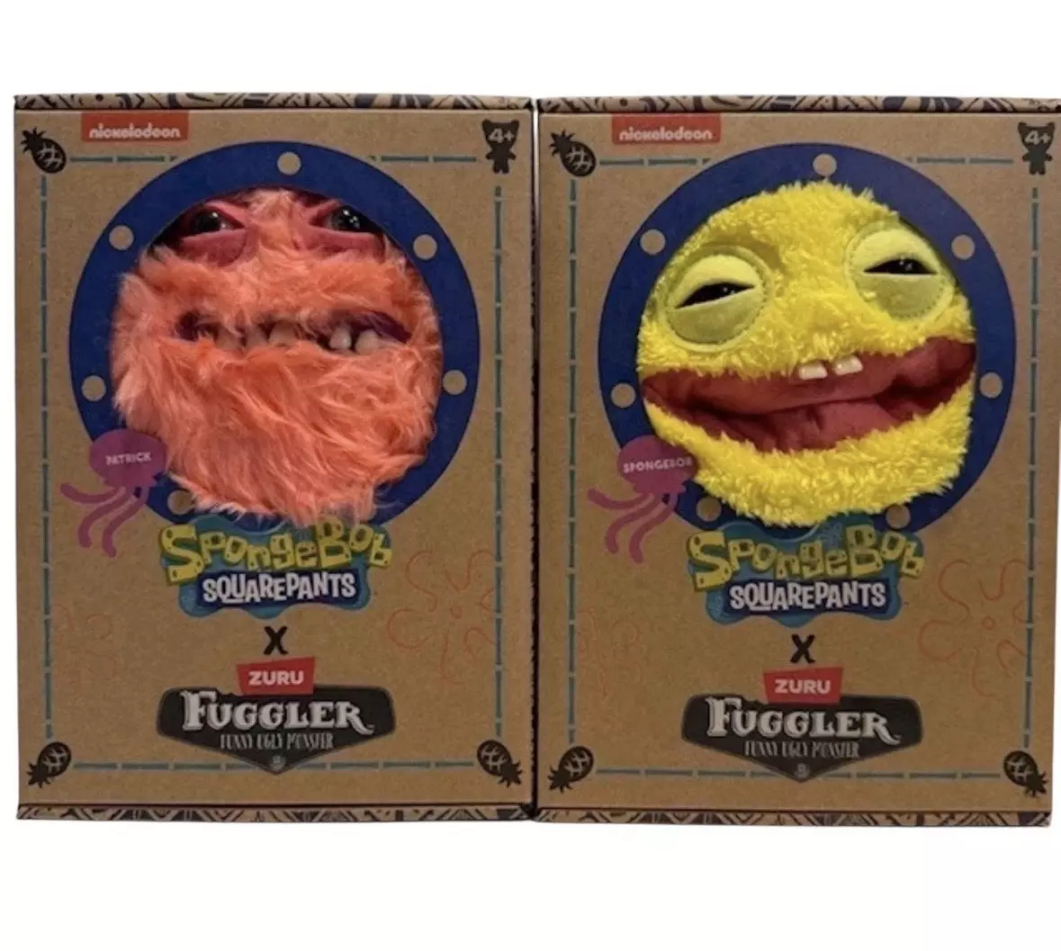 plant/ZURU Fuggler x SpongeBob SquarePants 9 In Plush Toy Bundle SpongeBob & Patrick-0
