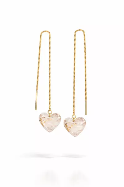 plant/White marble heart gold threader-0-thumbnail