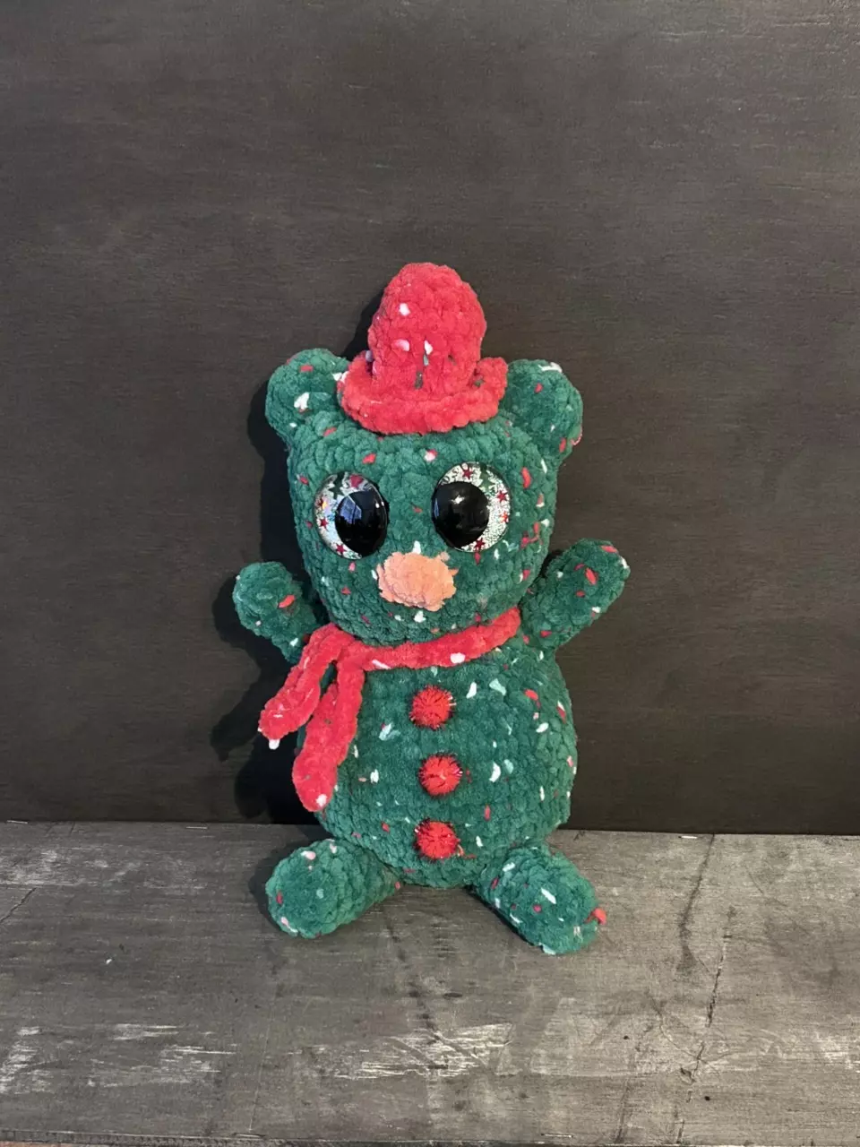 plant/Christmas Crochet SnowBear-0