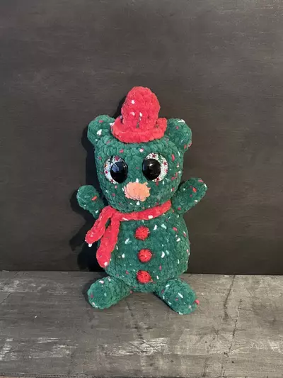 plant/Christmas Crochet SnowBear-0-thumbnail