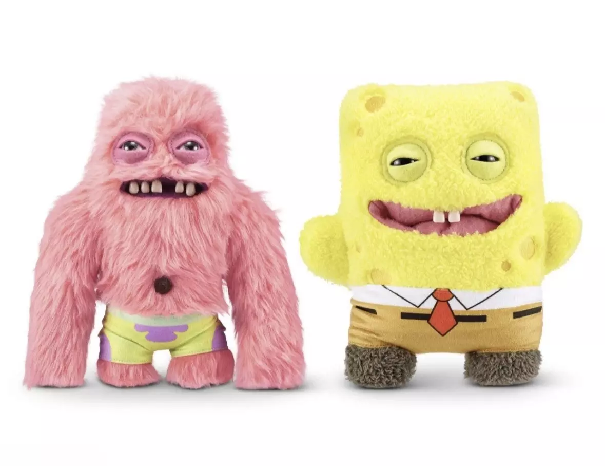 plant/ZURU Fuggler x SpongeBob SquarePants 9 In Plush Toy Bundle SpongeBob & Patrick-1
