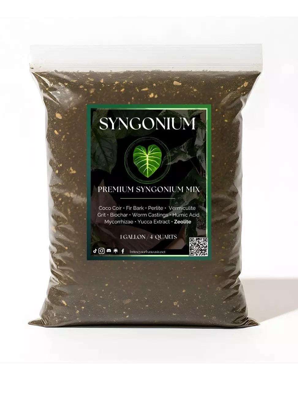 plant/Syngonium Mix — Well-Draining, Moisture-Retaining Soilless Potting Mix-0