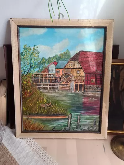 plant/Vintage Mill Painting-0-thumbnail
