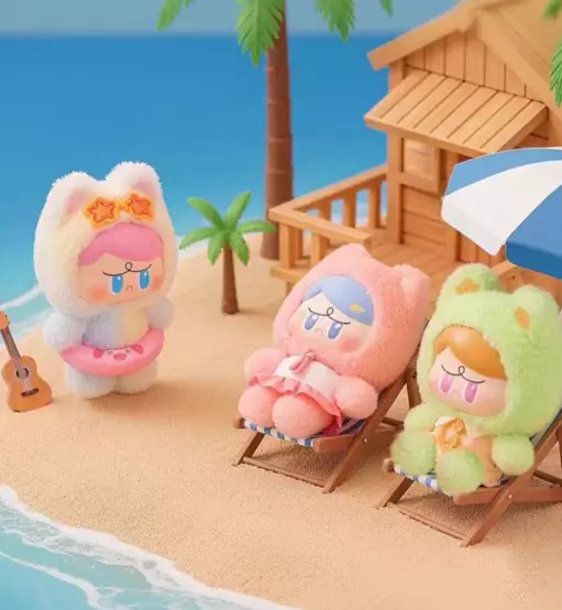 plant/MINISO AngryAimee - Beach Music Festival Plush Blind Box-0