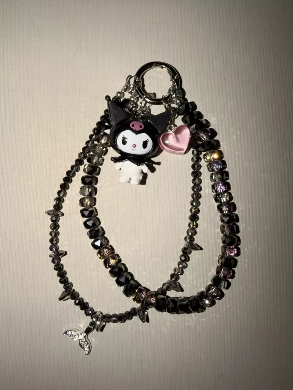 plant/Phone/purse chain - Kuromi add-on-0