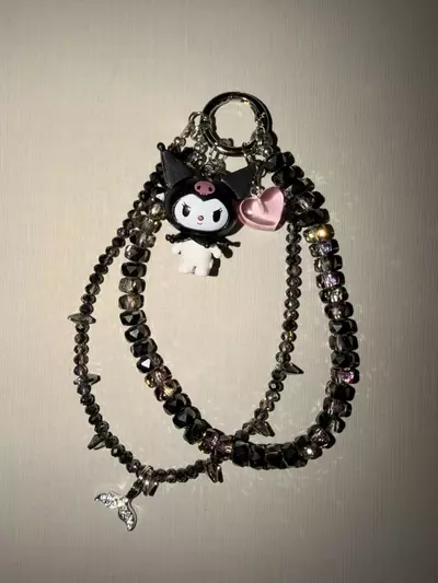 plant/Phone/purse chain - Kuromi add-on-0-thumbnail