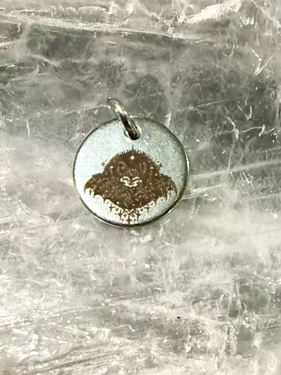 plant/Cute bat double sided bracelet charm-0-thumbnail