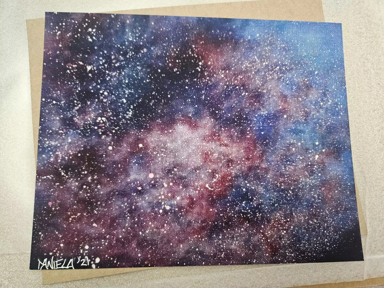 plant/8x10" galaxy print-0