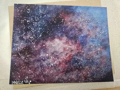 plant/8x10" galaxy print-0-thumbnail